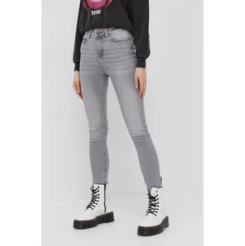 Dámské džíny Džíny Noisy May Callie dámské, high waist 27020235.MediumGrey šedá 90X, vel. 25/32