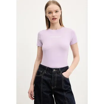 Pánské tričko Tričko Guess Jeans W4YI01.J1314 fialová 04X, vel. XL