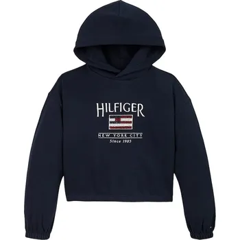 Chlapecká mikina Dětská mikina Tommy Hilfiger KG0KG08558.128.176.PPYA námořnická modř 59X, vel. 152
