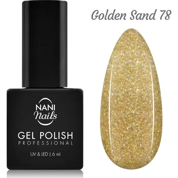 Lak na nehty NANI gel lak 6 ml - Golden Sand