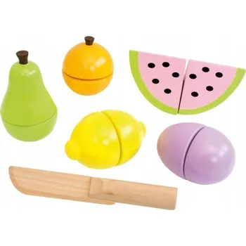 Dřevěná hračka Dřevěné ovoce na krájení