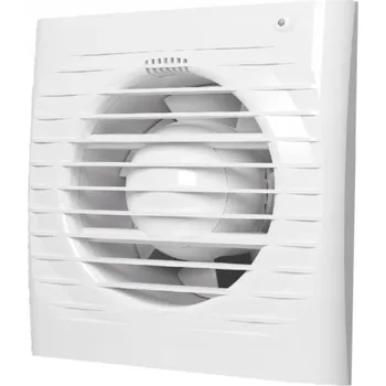 Domácí ventilátor KOUPELNOVÝ VENTILÁTOR s časovačem / Síťka proti hmyzu PRZYBYSZ ERA Ø150mm