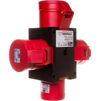 Elektrická zásuvka Elektrická Zásuvka rozbočka Pce červená (červený)