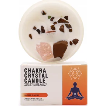 Svíčka Sójová vonná svíčka Čakra Sakrální Ancient Wisdom