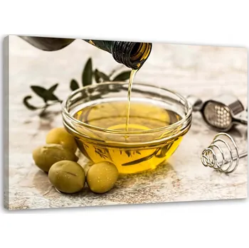 Obraz OBRAZ NA PLÁTNĚ Olivové listy, 90x60 cm