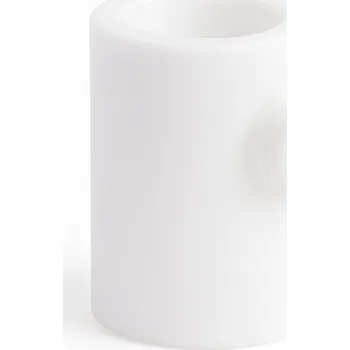 PRŮCHODKA, SVORKA, ZÁTKA PRO KABEL S ZÁVITEM M10 BÍLÁ PRO OBJÍMKY, DIY LAMPY