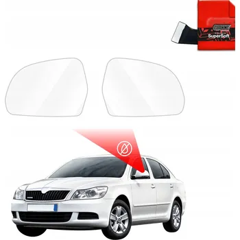 Polep vozidla Fólie proti dešti na zrcátka pro Octavia 2 Sedan Facelift (2008-2013)