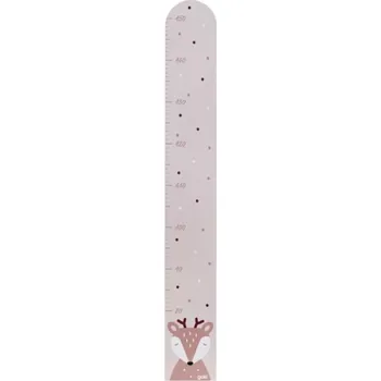 Dřevěná hračka Dřevěný růstový metr koloušek GOKI