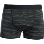 Pánské spodky s krátkou nohavicí Sensor Merino Impress S černá/batik