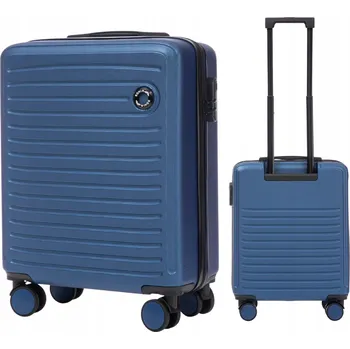 Kabinový kufr na 4 kolečkách z ABS plastu, malý cestovní kufr do letadla WINGS