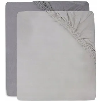 Prostěradlo Jollein - Bavlněná prostěradla do dětské postýlky 60x120 cm 2 ks