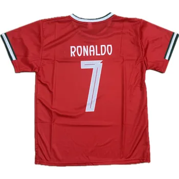 Fotbalový míč Dětský dres Ronaldo 7 Portugalsko 2026 Velikost: 152