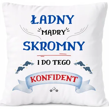 Polštář Dárek Polštář pro dekoraci s potiskem bílý PoliDraw