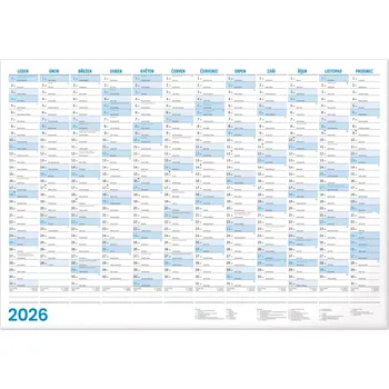 Kalendář Notique Roční kalendář A2 PGN-35767 2026 