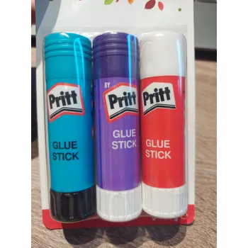 Kancelářské lepidlo PRITT Lepidlo v tyčince 3 x 20 g Barevné