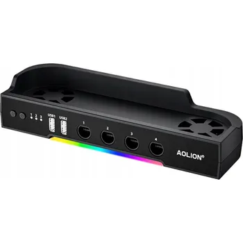 Herní konzole Chladicí podložka s RGB, hubem a držákem pro Nintendo Switch 2