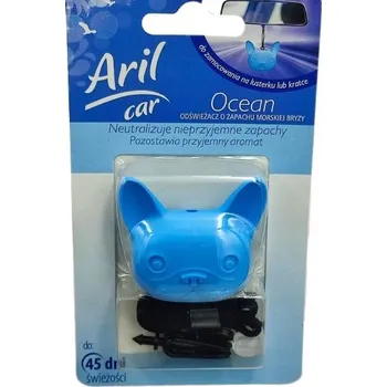 Vůně do auta Aril Osvěžovač do auta PES Pejsek Mořský vánek Ocean