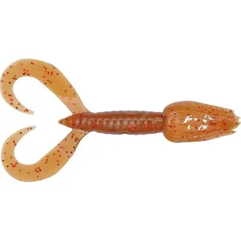 Umělá nástraha KEITECH Gumová Nástraha Little Spider 3" 7,6cm Motoroil Red Flake