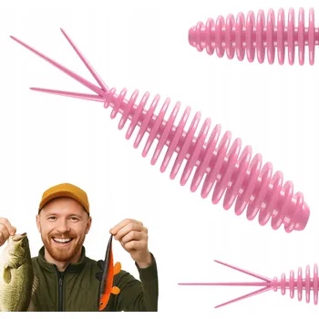 Umělá nástraha Libra Lures Turbo Worm Mini 35 017 Bubble Gum Cheese