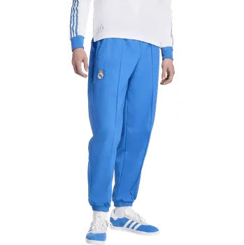 Pánské kalhoty Pánské kalhoty Adidas Real Madrid 25/26 Terrace Icons Drill modré