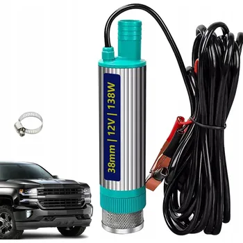 Čerpadlo ČERPADLO NA PŘEČERPÁVÁNÍ PALIVA OLEJE VODY NAFTY ELEKTRICKÉ 12V 30L/MIN