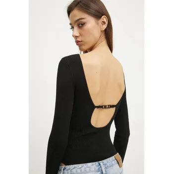 Body Body Karl Lagerfeld Jeans dámské, černá barva, A1W18024 99X, vel. XL