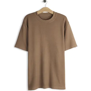 GATE Žebrované tričko z ottomanu S 525-0109/271