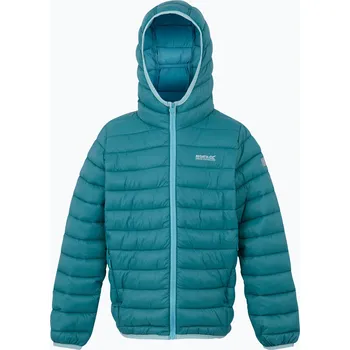 Dívčí bunda Dětská bunda REGATTA Hooded Marizion storm blue/nordic blue