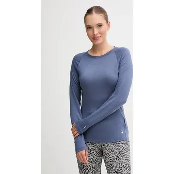Pánská móda Funkční triko s dlouhým rukávem Smartwool Classic All-Season Merino SW016913 modrá 95X, vel. M