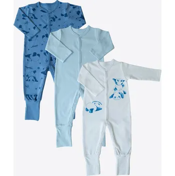 Kojenecká souprava kitikate 3DÍLNÝ SET OVERALŮ - S60210 Velikost: 6 - 9 MĚSÍCŮ