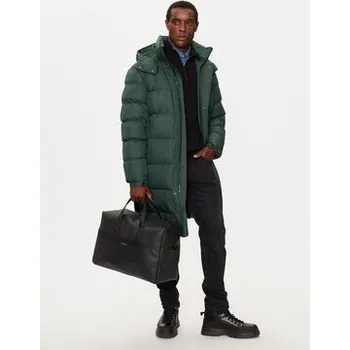 Pánská bunda BOSS Vatovaná bunda H-Donden5 50525237 Zelená Regular Fit 54