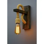 Evila Originals, nástěnné svítidlo ze dřeva, béžová