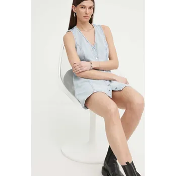 Dámské šaty Džínové šaty Levi's mini A7600 modrá 05X, vel. XS