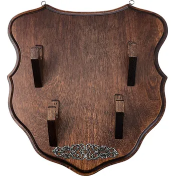 police La Balestra Nástěnná dřevěná plaketa "DOUBLE HOLDER"