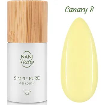 Lak na nehty NANI gel lak Simply Pure 5 ml - Canary