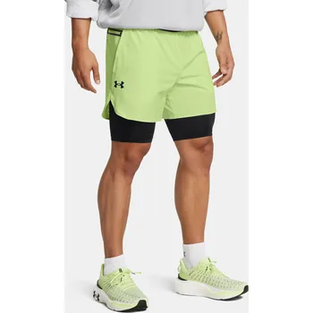 Pánské kraťasy Pánské kraťasy Under Armour UA Vanish Elite 2in1 Sho 1378604-304 Zelená XXL