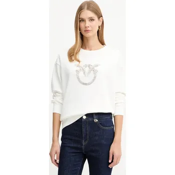 Dámská mikina Bavlněná mikina Pinko 100534.A2RO bílá 00X, vel. S