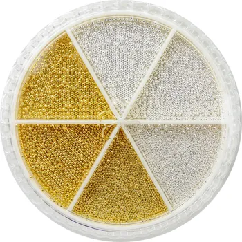 NANI zdobení karusel "kaviár" - Silver/Gold