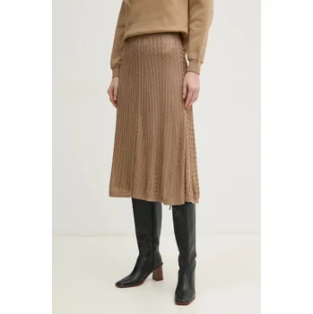 Dámská sukně Sukně Tommy Hilfiger WW0WW44006 béžová 01A, vel. S