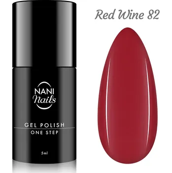 Lak na nehty NANI gel lak One Step 5 ml - Red Wine