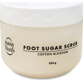 Tělový peeling NANI cukrový peeling na nohy 350 g - Cotton Blossom