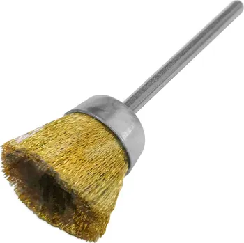 NANI čisticí kartáč na bity, kov - Zlatá 01