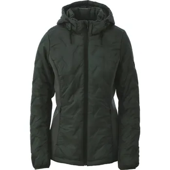 Dámský kabát Dámský zimní kabát REDSPOT W25J255 Barva: Zelená, Velikost: L