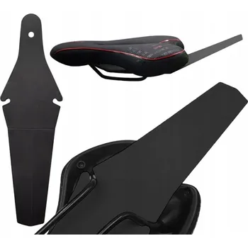 Blatník na kolo Mini zadní blatník na kolo pod sedlo, černý