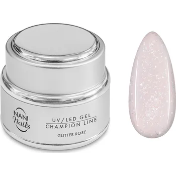 NANI UV/LED gel Champion Line 15 ml - Glitter Rose