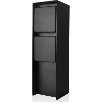 Elektrická zásuvka Venkovní zásuvková věž IP44 2cestná černá