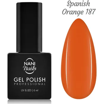Lak na nehty NANI gel lak 6 ml - Spanish Orange