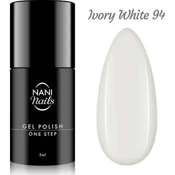 Lak na nehty NANI gel lak One Step 5 ml - Ivory White