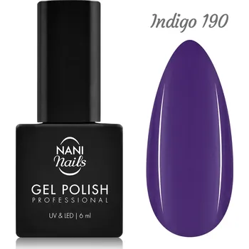 Lak na nehty NANI - NANI gel lak - Indigo - lak na nehty - 6 ml - Indigo