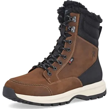 Pánská zimní obuv Pánská kotníková obuv RIEKER U1672-22 hnědá W5 45